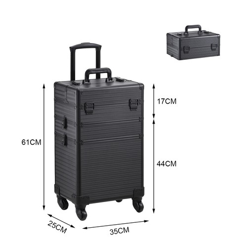 Large makeup trolley case - trolley,
