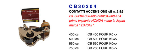 Cb30204 ignition tip contact - cb30204,