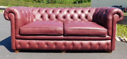Chesterfield style tufted - chesterfield,