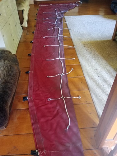 Main sail boom cover - ,