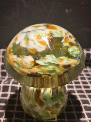 Vintage mdina glass mushroom - mdina,