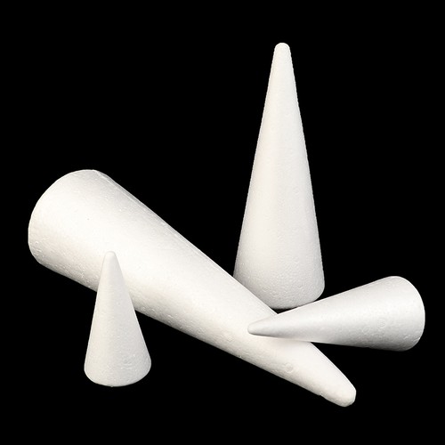Polystyrene cone flat foam - cone,