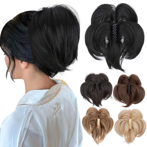 Short claw ponytail piece - short,