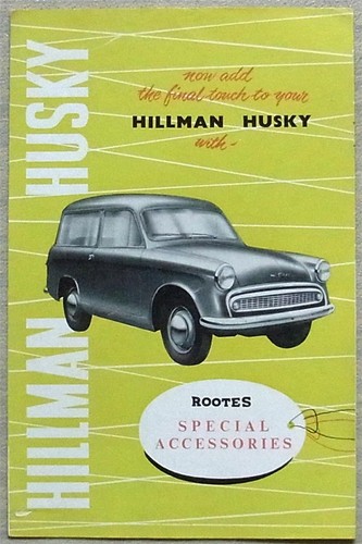 Hillman husky car rootes - husky,