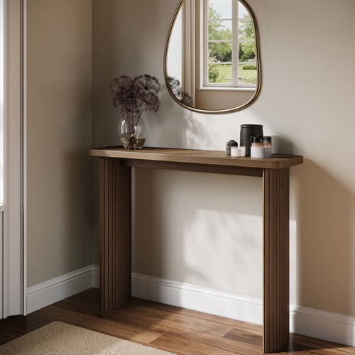 Slim narrow walnut - slim, finish