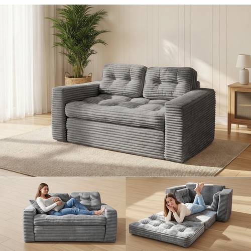Convertible sofa bed - sofa,