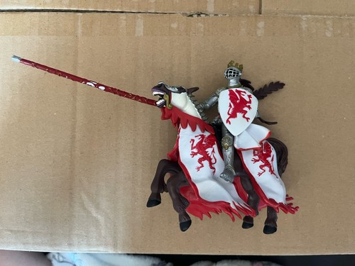 Papo horse and knight figure - knight,