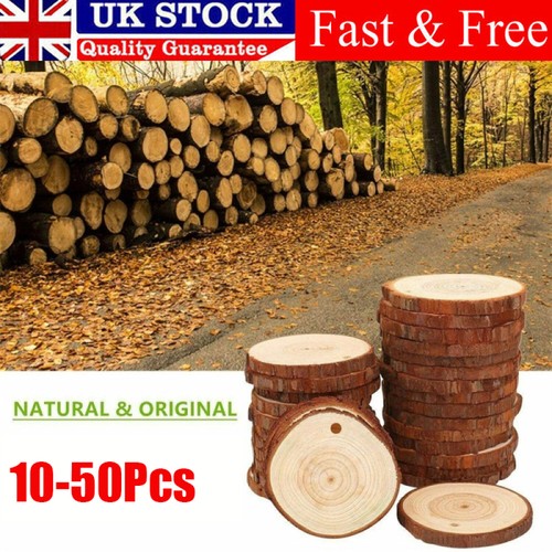 50pcs wood slices round - 10-50pcs,