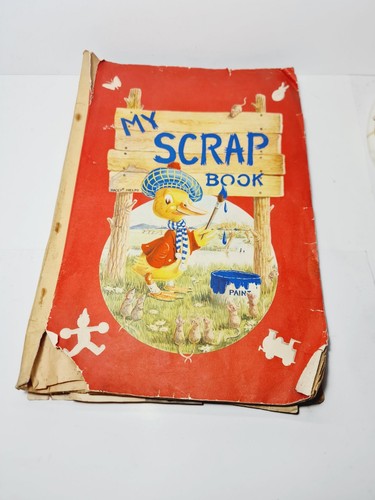 Vintage scrap book - my,