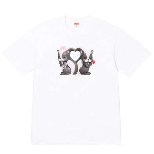 Supreme skunk tee white - supreme,