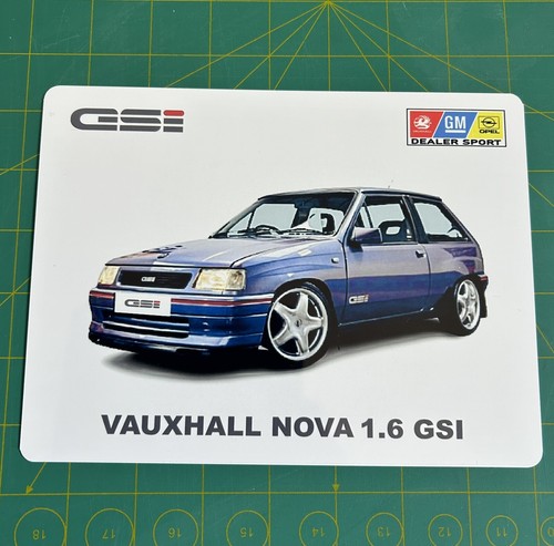 Vauxhall nova gsi - gsi, violet