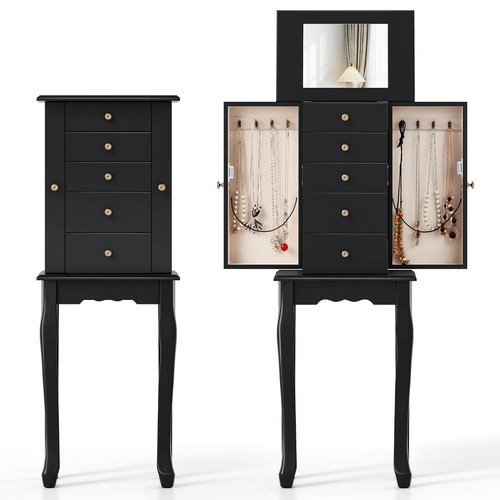 Jewelry cabinet mirror - jewelry, w/