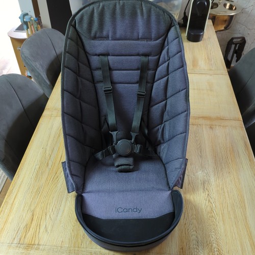 Icandy peach seat fabric grey - peach,