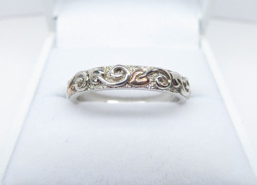 Clogau gold silver 9ct rose - silver,