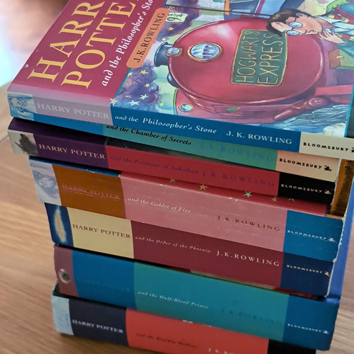 Harry potter paperback book - harry, 7-book