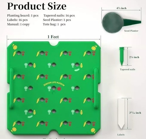 Seed planting board - planting,
