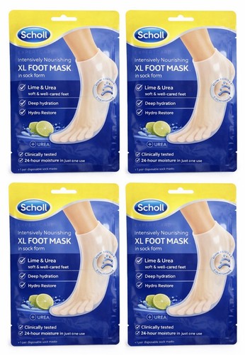 Pairs scholl foot mask - 4x,