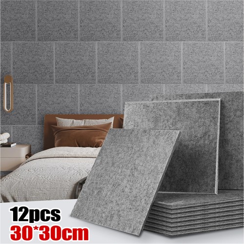 12x acoustic wall panel tiles - 12x,