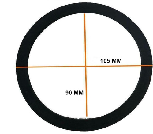 90mm shower tray base - 90mm, trap
