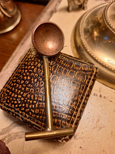 Vintage brass one - vintage, coin