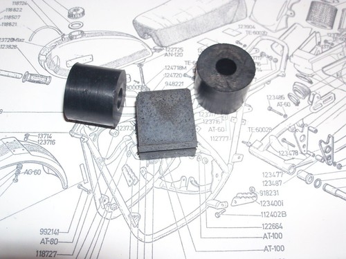 Ossa tank mount kit mar - ossa,