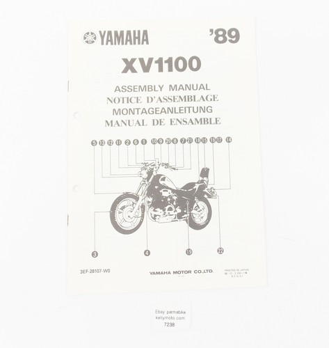 Oem yamaha 1989 xv1100 - oem,