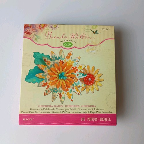 Sizzix bigz die gerbera daisy - sizzix,