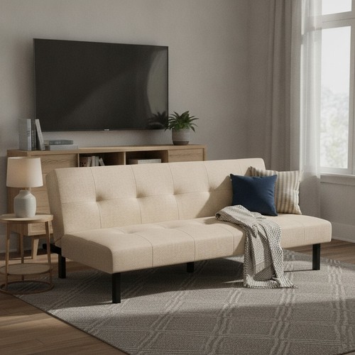 Click clack sofa - bed, beige