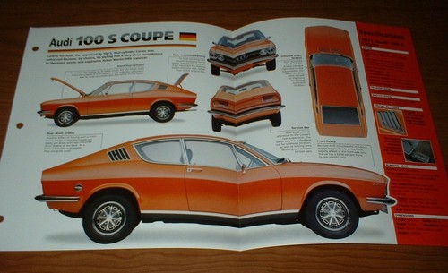 1971 audi 100 coupe - 1971, original