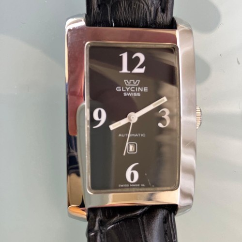 Glycine automatic watch - glycine, black