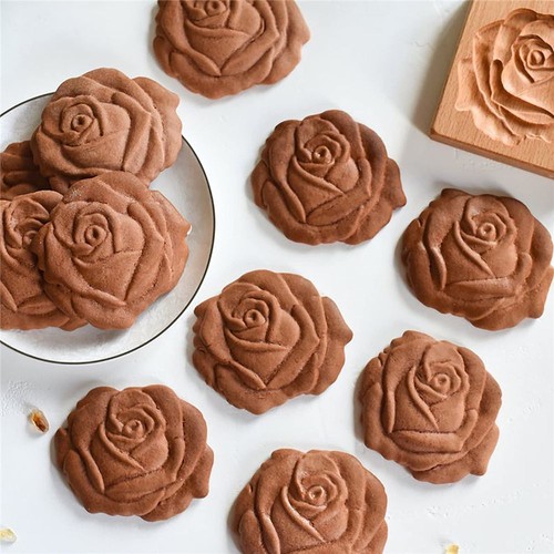 Gingerbread cookie mold carved - cookie,