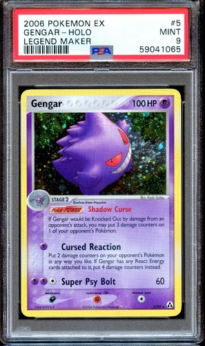 Psa gengar ex legend - psa, 9