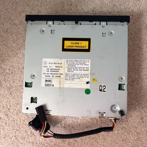 Mercedes class changer - mercedes, cd
