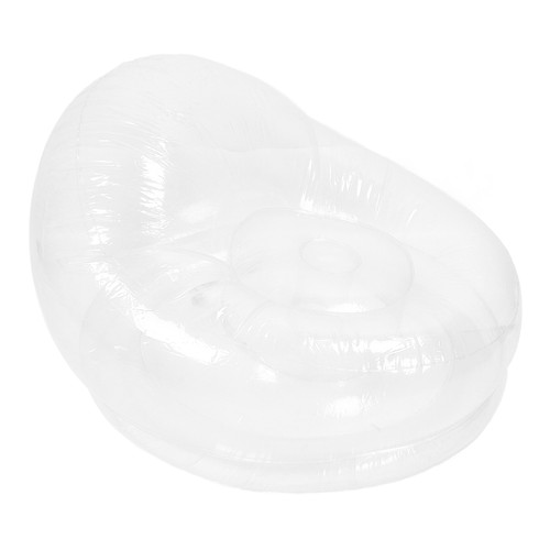 Transparent inflatable chair - transparent,