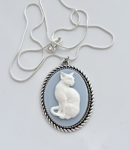 Cat wedgwood blue - cat,