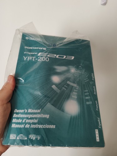 Yamaha psr e203 - psr-e203, ypt-200
