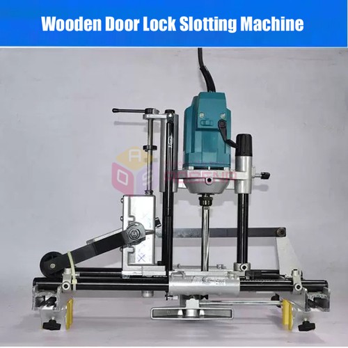 Wooden door lock - door, drill