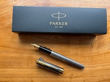 Parker Sonnet Cisele Sterling Silver GT Fountain Pen - 1997