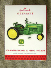Mint 2013 Hallmark "John Deere Model 60 Pedal Tractor" Ornament