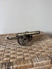 Vintage Brass Cannon