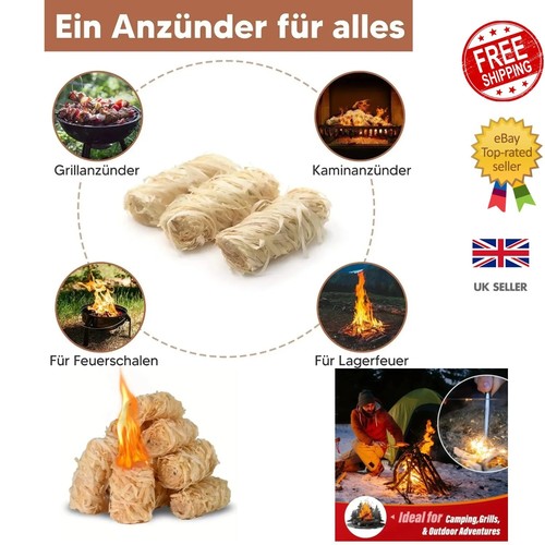 Fire starter sticks 60 - fire, pcs
