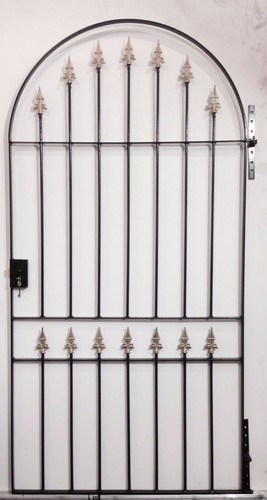 Metal gate garden gates - gate,