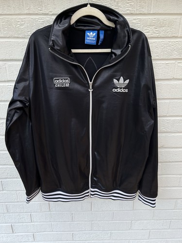 Adidas jacket mens large black - jacket,