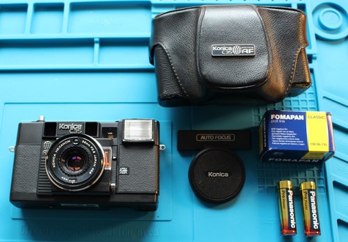 Serviced konica c35 35mm - konica, af