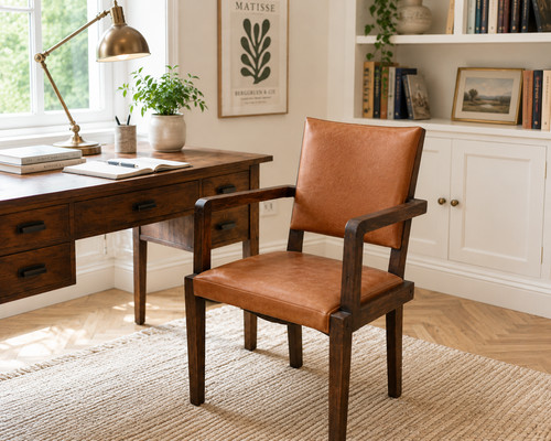 Art deco armchair desk - armchair,
