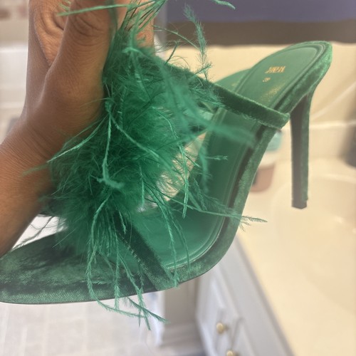Nwot zara feathered - nwot,