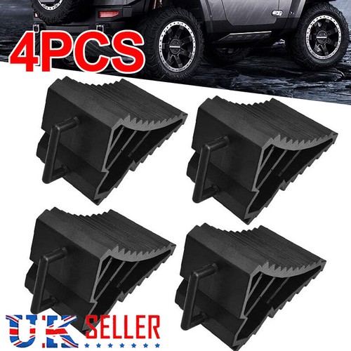Caravan wheel chocks blocks - 4x,