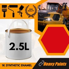 Honda Ride On Lawn Mower Red Enamel Paint 2.5 Litre Tin