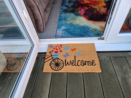 Welcome mat entrance doormat - mat,