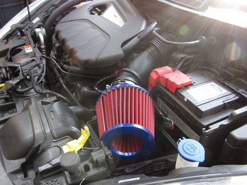 Red blue induction cone air - red/blue,